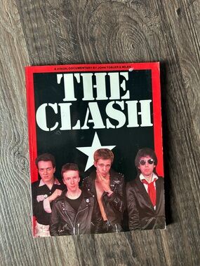The Clash Visual Documentary Paperback - Red/Black Cover